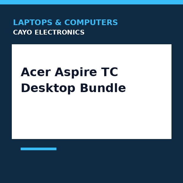 Acer Aspire TC Desktop Bundle
