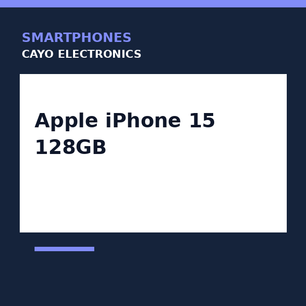 Apple iPhone 15 128GB