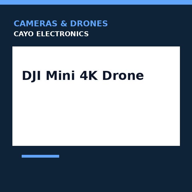 DJI Mini 4K Drone