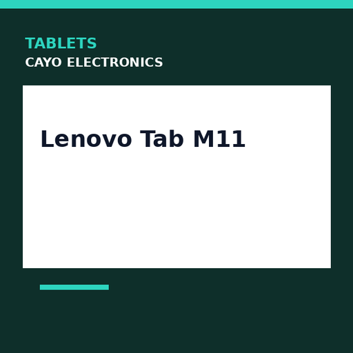 [CE-0140] Lenovo Tab M11
