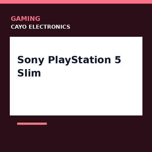 [CE-0250] Sony PlayStation 5 Slim