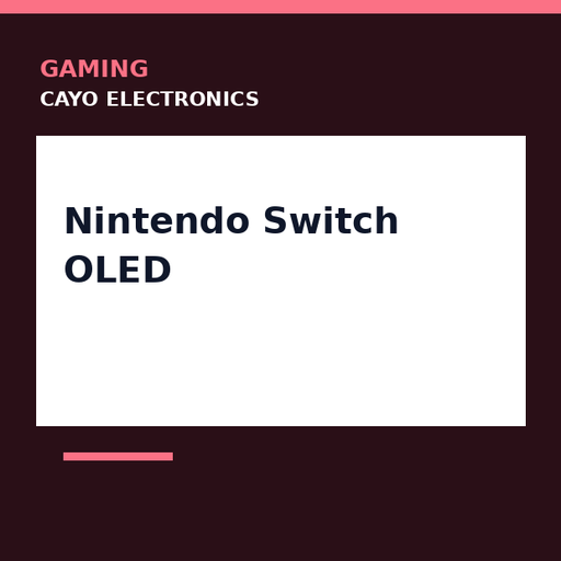 [CE-0270] Nintendo Switch OLED